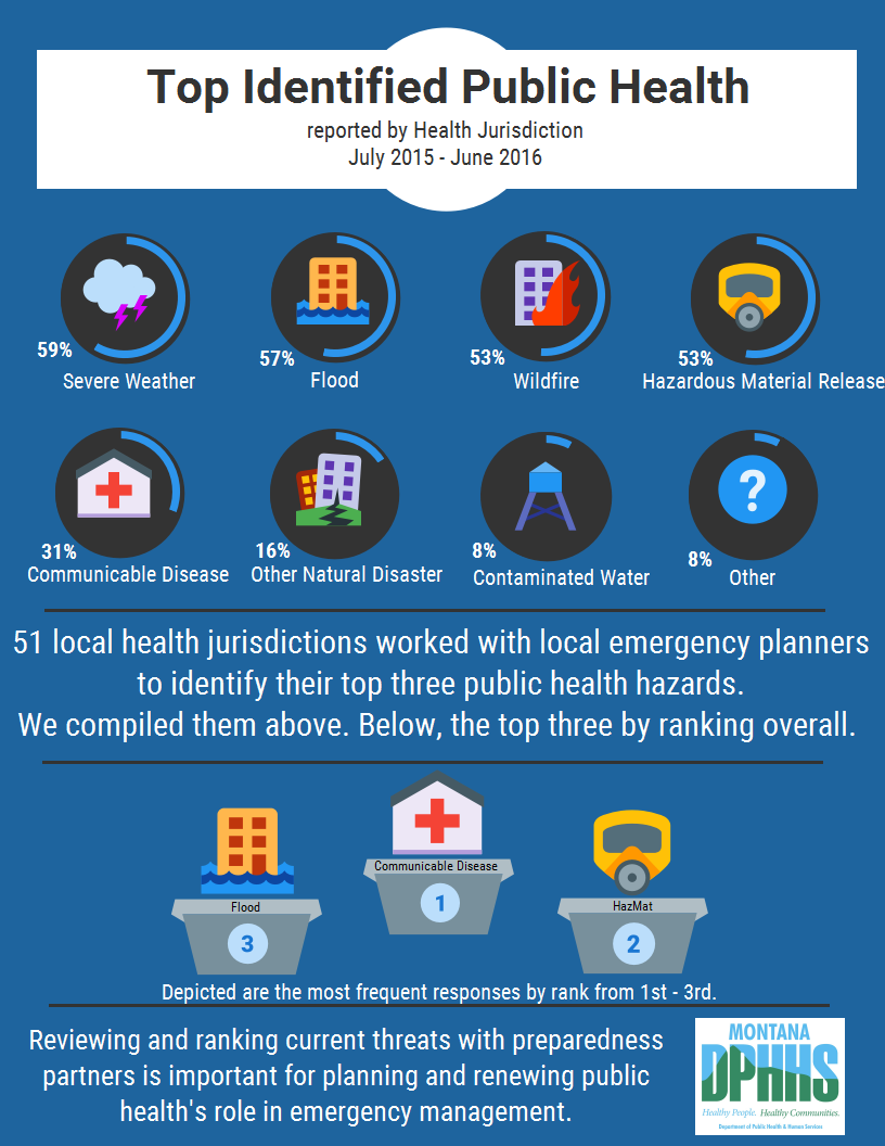 Top Identified Public Health Hazards in Montana