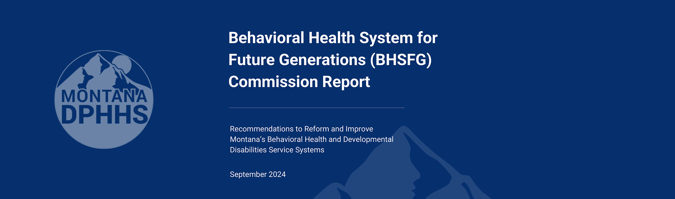 BHSFG 2024 Report Cover