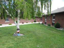 Inner Courtyard between A & G Wing