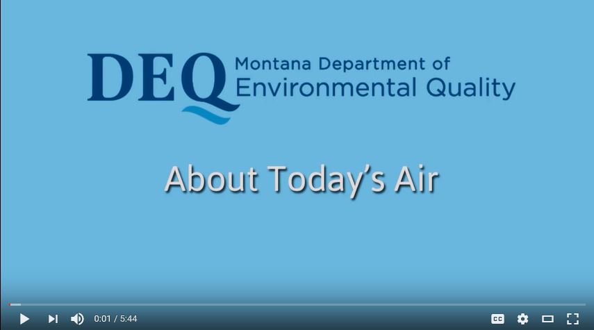 Informational Video made by Montana DEQ About Navigating Today