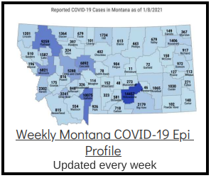 Weekly Montana COVID-19 Profile - weekly update