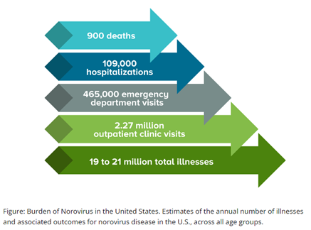 Norovirus Disease Numbers