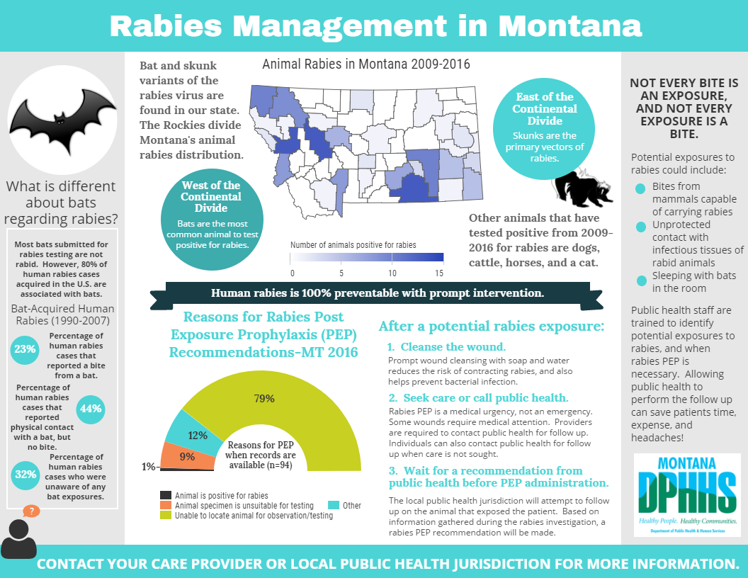 rabies management in Montana