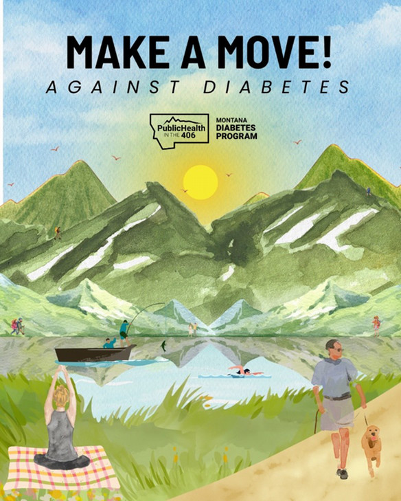 Image of people moving