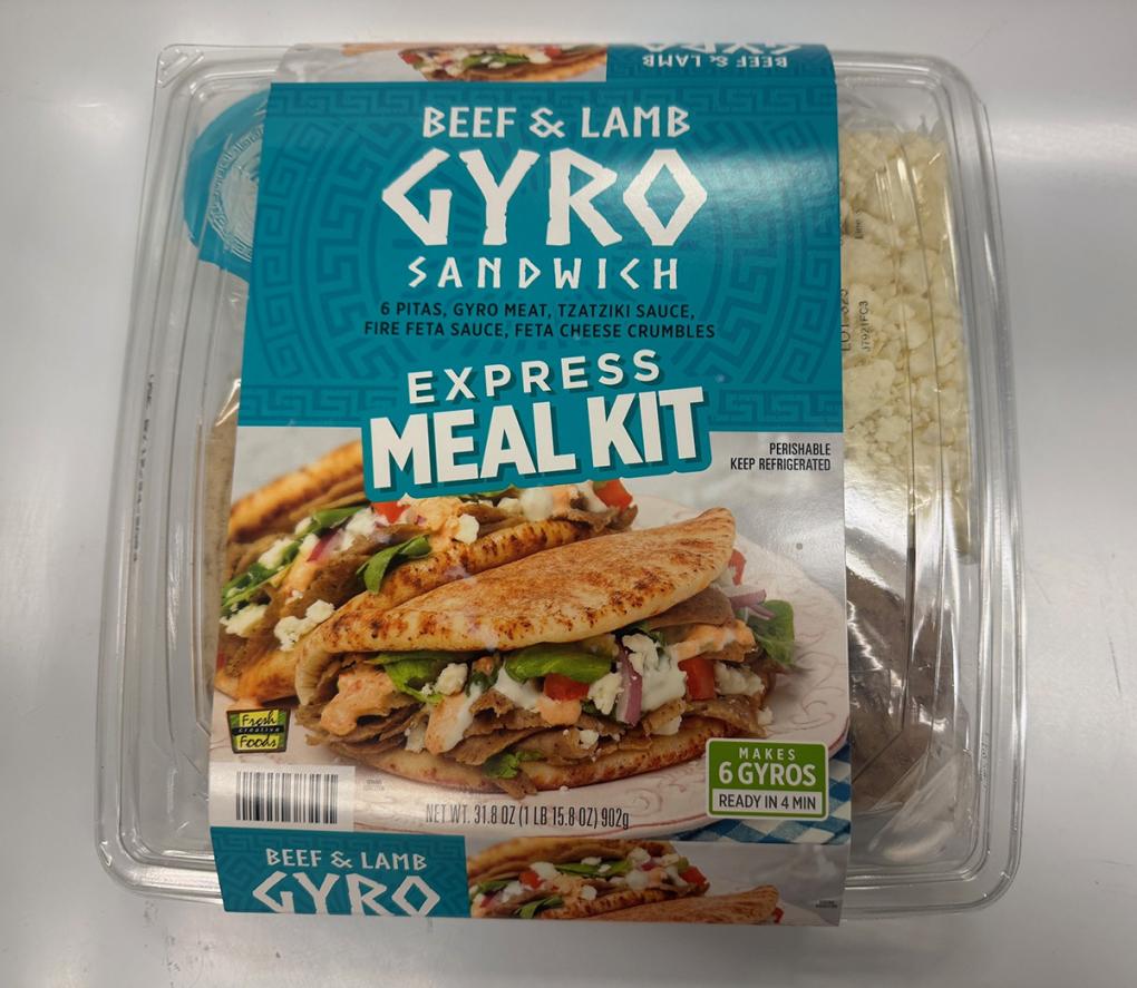 Beef Lamb Gyro Meal Kit