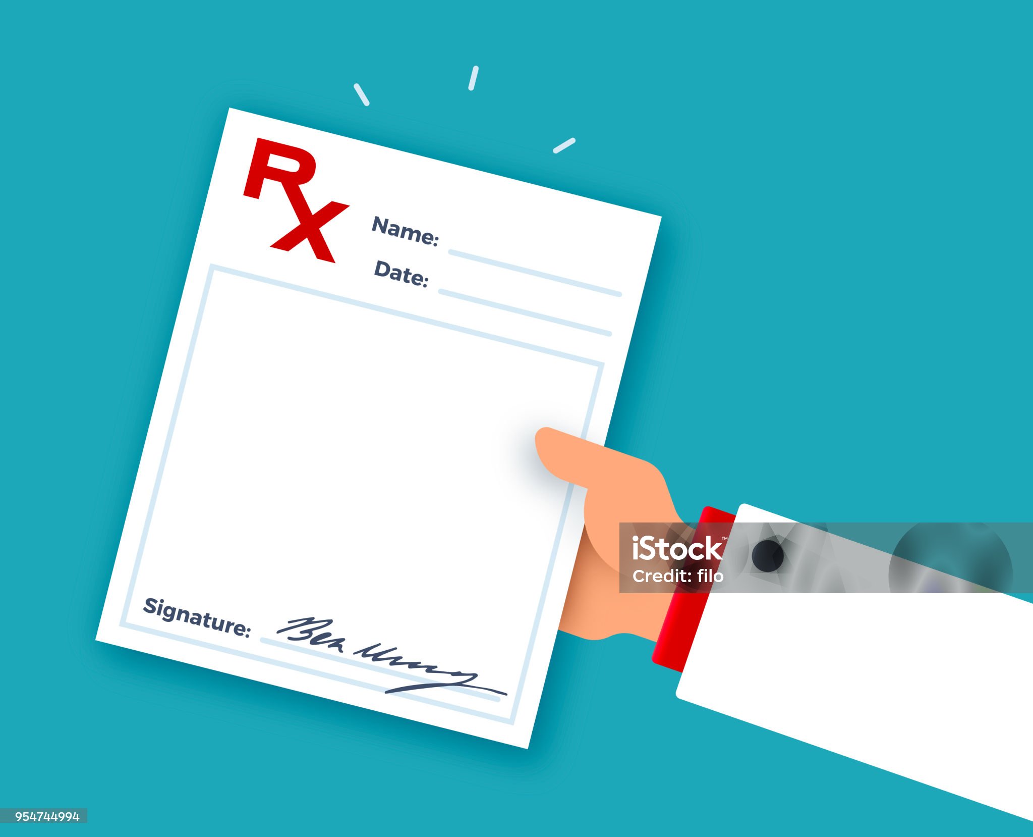 Prescription Rx Pad