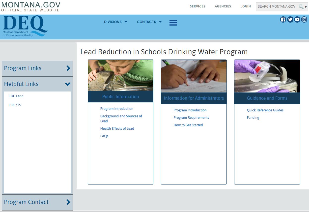 DEQ website