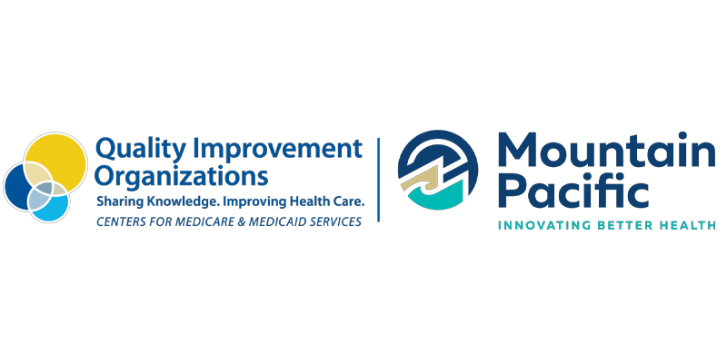 Bronze sponsor logo for Quality Improvement Organizations / Mountain Pacific